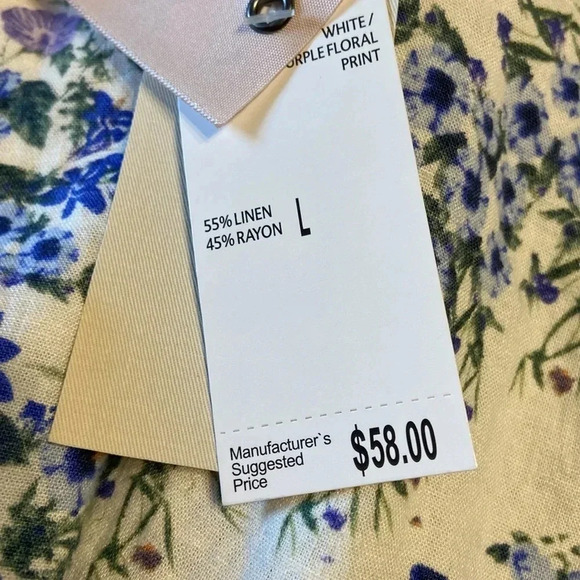 Philosophy floral shorts size Large - Picture 7 of 7